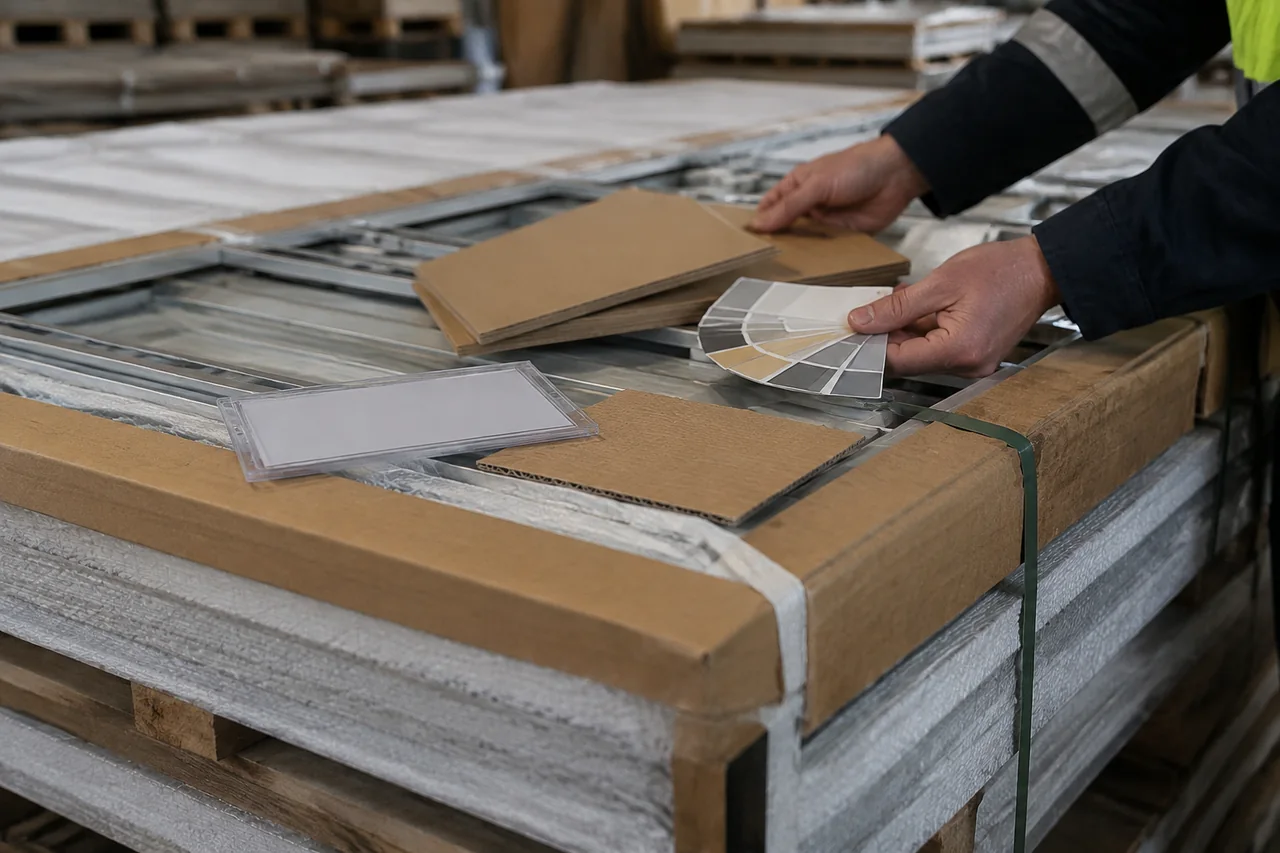 Branding & Packing illustrative scene