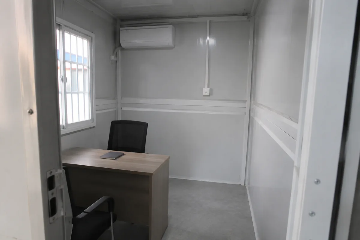 Illustrative office fit-out choices that affect the quotation scope.