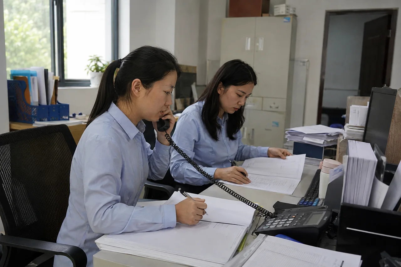 sales project support — illustrative process scene