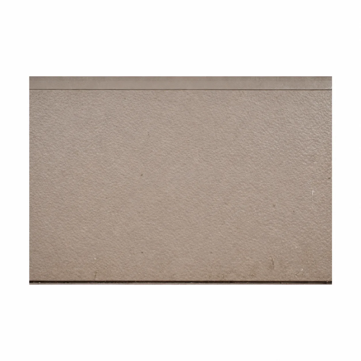 Reference pale brown textured panel sample