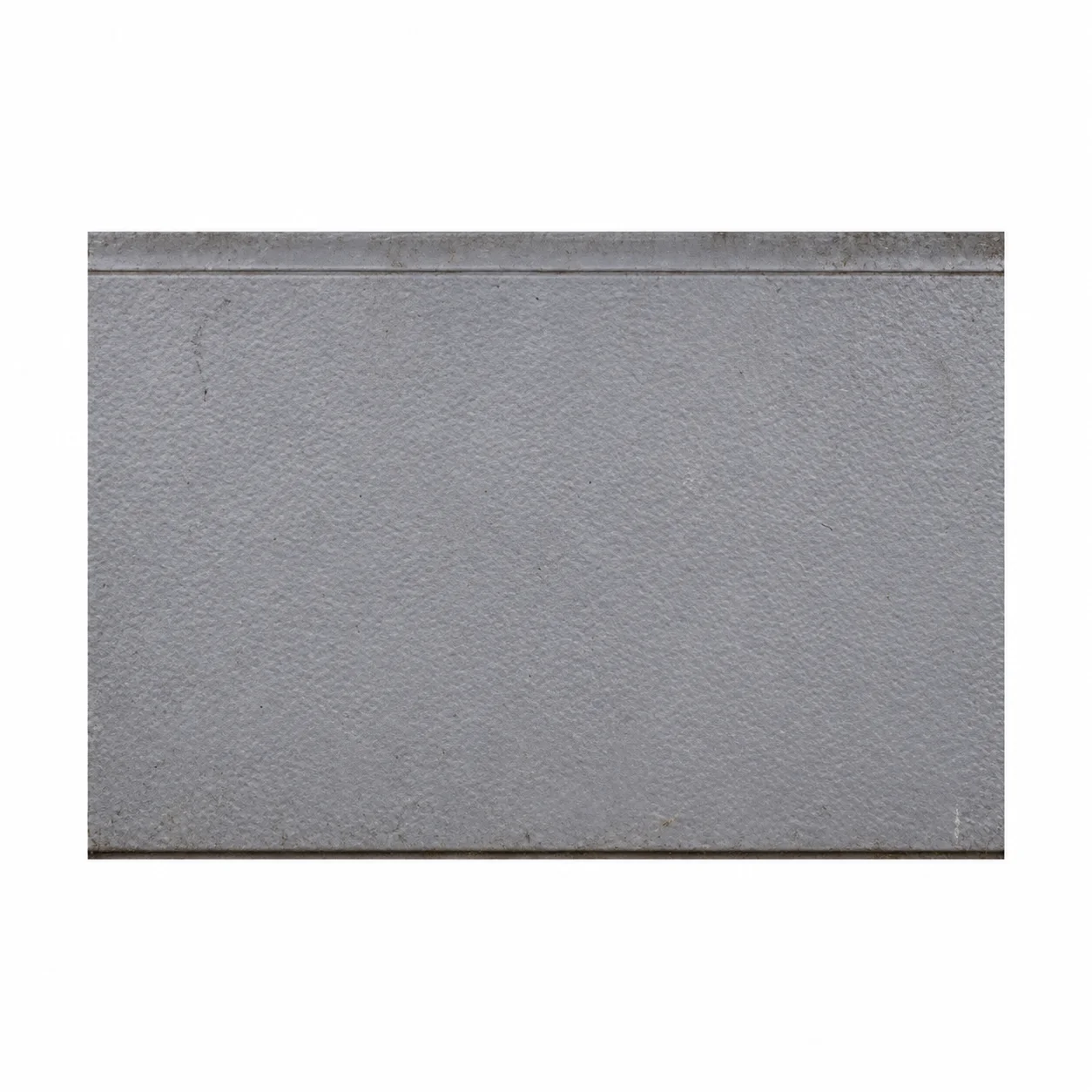 Reference light grey textured panel sample