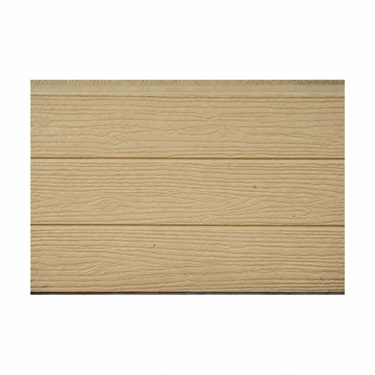 Reference pale tan wood-pattern panel sample