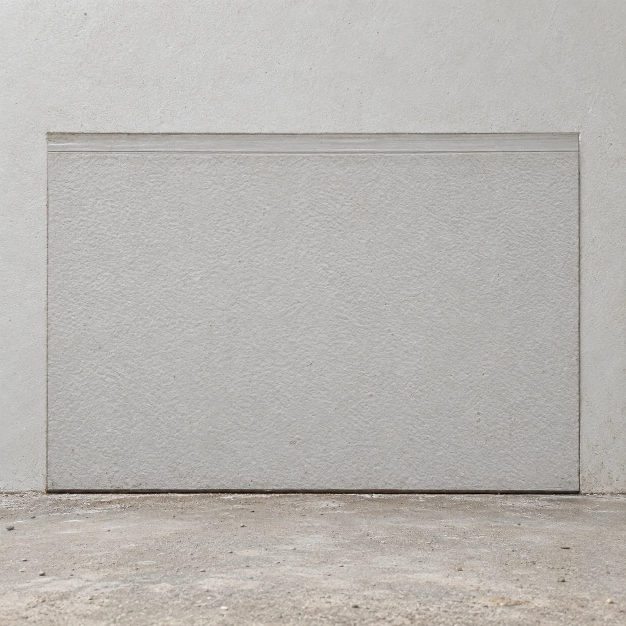 Referência do material: Amostra de revestimento branco com acabamento em relevo