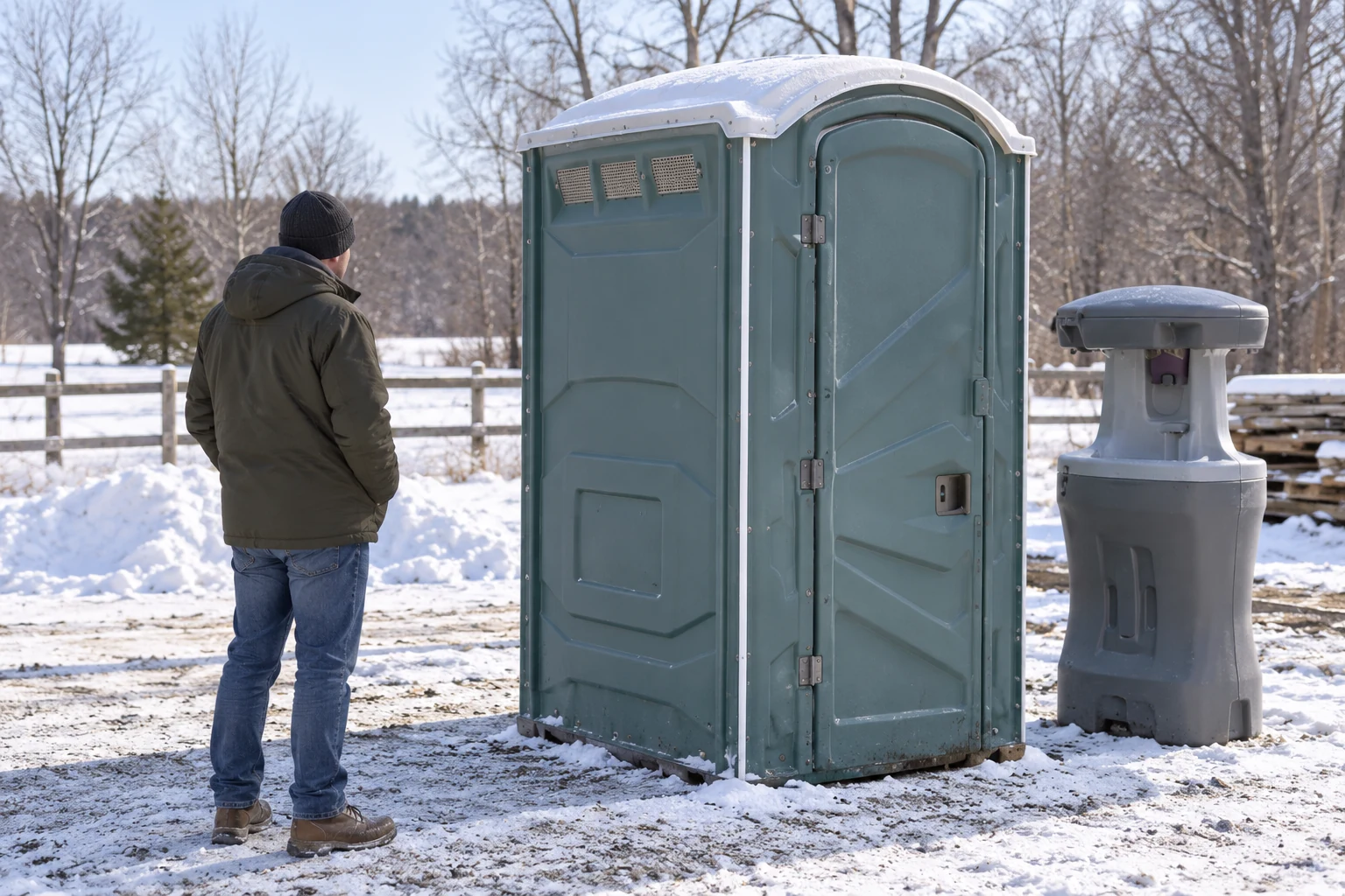 An exterior observation does not establish the condition of concealed services.
